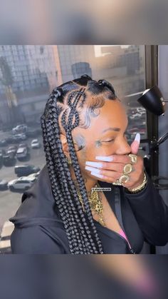 Braids To Try, African American Braids, Single Braid, Beautiful Dreadlocks, Single Braids, Loose Braids, Dreads Styles