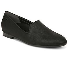 Flats that look and feel fabulous, these slip-on loafers provides the support and stability you crave in a sleek and chic silhouette. From Vionic®. Elegant Leather Slip-ons For Fall, Elegant Spring Slip-ons With Leather Sole, Elegant Almond Toe Slip-ons For Fall, Evening Slip-on Loafers With Flat Heel, Elegant Slip-on Dress Shoes With Textured Sole, Chic Formal Flats For Fall, Slip-on Flats With Leather Sole For Formal Occasions, Leather Sole Slip-on Formal Flats, Formal Slip-on Flats With Leather Sole