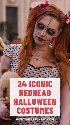 Iconic Redheads Halloween, Halloween Costumes 2024 Women Red Hair, Redheaded Halloween Costumes, Halloween Ginger Hair Costume Women, Copper Hair Halloween Costumes Ideas, Redhead Hairstyles Medium, Halloween Costumes For Red Head Women, Cute Halloween Costumes For Redheads, Costumes For Strawberry Blondes