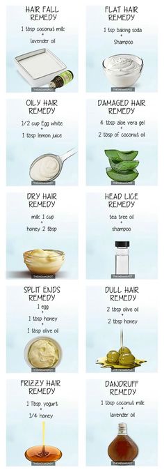 TOP 10 NATURAL REMEDIES FOR EVERY HAIR PROBLEM Damaged Hair Remedies, Make Your Hair Curly, Oily Hair Shampoo, Hair Problem, Diy Remedies, Makeup Tricks, Anti Dandruff, Hair Remedies, Oily Hair