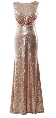 Long Bridesmaid Gown Sheath Sequin Formal Party Evening Gold Party Dress, Formal Evening Gown, Formal Evening Wear, Prom Dresses Sleeveless, Long Bridesmaid Dress, Piece Prom Dress, Dresses Bridesmaid, Cap Dress, Bridesmaid Gown