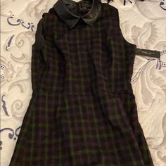 Romeo And Juliet Plaid Dress, Brand New With Tags!!! Never Been Worn!!! No Size Tag, Was A Sample Piece Of The Collection But Looks To Be A Size Small!! Juno Clothes, Dead Eyes, English Clothes, Librarian Style, Outfit References, Dress Better, Oc Stuff, Book Clothes, Dark Feminine