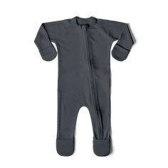 A thoughtfully-designed, organic footie pajama that is versatile, breathable, and SUPER soft. Baby pajamas with a two-way zipper that make diaper changes easy Reinforced knees for babies on the go Footie pajamas with integrated mitts prevent scratches and black and white pattern stimulate brain and eye development for sizes 0-6m Luxuriously soft material that is 70% bamboo 30% organic cotton, breathable, and antimicrobial Baby onesie pajamas with feet that flip out for playing with those toes In Onesie Pajamas, Footie Pajama, Baby List, Baby Pajamas, Organic Cotton Baby, Buy Buy Baby, Cozy Outfit, Cotton Baby, Fitness Fashion