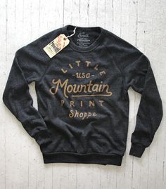 Little Mountain Print Shoppe Sports Apparel Design, Mechanics Jacket, Apparel Design Inspiration, Christian Shirts Designs, Free T Shirt Design, Alternative Apparel, Mens Boots Fashion, Mountain Print, Fashion Inspiration Design