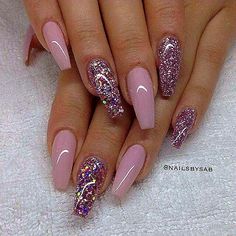 Video Makeup, Unghie Nail Art, Amazing Nails, Gold Nail, Hot Nails, Glitter Nail Art, Fancy Nails, Creative Nails