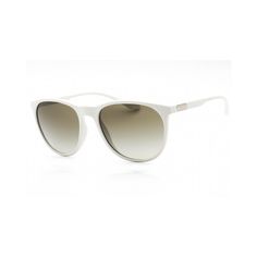 Brand: Emporio Armani. Type: Sunglasses. Main Material: Plastic. Elegant Optic White Sunglasses With Mirrored Lenses, Formal White Sunglasses With Uv Protection, Formal White Sunglasses With Mirrored Lenses, Elegant Optic White Sunglasses With Tinted Lenses, Formal White Sunglasses With Gradient Lenses, Elegant White Sunglasses With Uv Protection, Formal White Polarized Sunglasses, White Glass Sunglasses For Formal Occasions, Elegant White Sunglasses For Formal Occasions