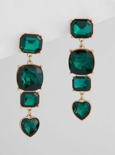 MATERIALS + CARE Base metal. Imported. DETAILS High shine finish. . Rhinestone accents. . The best plus size women's rhinestone statement linear earring earrings in green. Torrid is your destination for cozy fall and winter clothes to keep you warm and comfortable. Green Drop Earrings For Party, Green Linear Earrings For Parties, Glamorous Green Metal Jewelry, Plus Size Rhinestone, Growing Gardens, Winter Clothes, Bra Cups, Cozy Fall, Fall And Winter