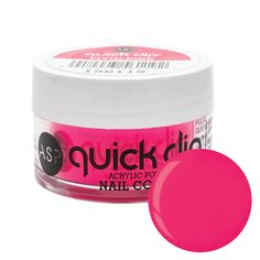 Quick Dip Powder Vivid Pink ASP Quick Dip Powder Vivid Pink | Pink | .5 oz. | Sally Beauty Best Cuticle Oil, Pink Dip, Natural Looking Nails, Quick Dip, Nail Primer, Sally Beauty, Ink Blot, Dry Nails, Dip Powder Nails