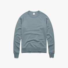 Basic Crew Neck Sweatshirt For Layering, Soft-washed Crew Neck Sweater For Everyday, Everyday Soft-washed Crew Neck Sweater, Basic Crew Neck Sweats, Sporty Crew Neck Sweats For Fall, Sporty Fall Crew Neck Sweats, Everyday Crew Neck Sweatshirt, French Terry Crew Neck Top, Soft-washed Crew Neck Sweater For Layering