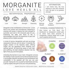 Morganite Meaning, Chakra For Beginners, Venus Jupiter, Love Spiritual, Planet Venus, Earth Gift, Grimoire Book