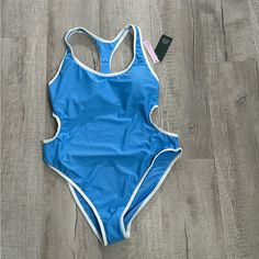 Questions? Leave A Comment Below! Brand New Women’s Blue Swim Suit. Blue Sporty Bodysuit For Pool, Sporty Blue Bodysuit For Pool, Casual Blue One-piece Swimsuit For Pool, Casual Blue One-piece For Pool, Blue Lined Sports Bodysuit, Blue Fitted Casual One-piece, Fitted Casual Blue One Pieces, Casual Fitted Blue One-piece, Casual Blue Fitted One Pieces