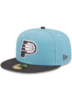 This Indiana Pacers Blue Fitted Hat features a front embroidered tonal team logo on a structured crown with flat visor and fitted sizing. You'll be ready to show your Pacers pride with this Cap! Go Pacers! New Era Color Pack 59FIFTY, Front tonal embroidered team logo, Fashion-inspired colorways, Side New Era flag, Fitted sizing, Polyester, Wipe clean with cloth or cleaning kit, 4 Sporty Flat Crown Hats For Sports, Blue Fitted Hat With Flat Brim For Game Day, Sports Hat With Flat Crown And Embroidered Logo, Sports Hat With Embroidered Logo And Flat Crown, Sporty Blue Fitted Hat With Visor, Blue Flat Crown Hat For Sports Events, Casual Blue Fitted Hat With Flat Crown, Collegiate Blue Fitted Hat With Flat Brim, Blue Collegiate Hat With Flat Brim