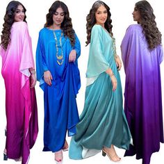 Top Rated Abaya Dubai Kaftan Women Fashion Maxi Dress Muslim Robe Ramadan Party Gown Loose, Women's Clothing Ramadan Party, Kaftan Women, Dress Muslim, Party Gown, Style Maxi Dress, Party Gowns, Casual Party, Top Rated, Cocktail Party