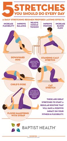 the 5 stretches you should do every day