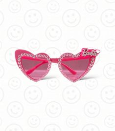 Elevate your little girl's playtime with these personalized Barbie sunglasses! Crafted with care and adorned with Barbie-themed embellishments, these sunglasses are the perfect accessory for your little fashionista. Personalize them with your child's name to make them extra special. Designed with comfort and style in mind, these sunglasses add a touch of glamour to any outfit. Let your toddler step into the world of Barbie with these chic and personalized shades. A must-have for every young fashion icon! Novelty Plastic Sunglasses With Tinted Lenses, Novelty Sunglasses With Tinted Plastic Lenses, Playful Sunglasses For Valentine's Day Party, Playful Party Sunglasses For Valentine's Day, Playful Valentine's Day Party Sunglasses, Pink Novelty Sunglasses In Plastic, Pink Novelty Plastic Sunglasses, Pink Fun Sunglasses With Glass Lenses, Playful Party Sunglasses With Polarized Lenses