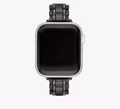 Made from black stainless steel our new Apple Watch® band is both cool and versatile. | Kate Spade Black Stainless Steel 38-45Mm Band For Apple Watch® New Apple Watch Bands, New Apple Watch, Apple Watch Series 1, Apple Watch Series, Black Stainless Steel, Black Watch, Apple Watch Bands, Link Bracelets, Accessories Watches