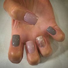 #Nails #Art More Gradient Nail Color Ideas, Short Acrylic, Bride Nails, Get Nails, Neutral Nails, Fabulous Nails