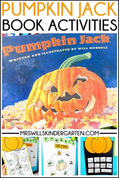 the pumpkin jack book activities for kids to learn how to make their own pumpkins