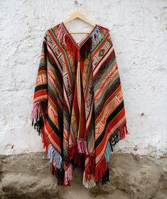 Quechua Collection Peruvian Textiles – Threads of Peru Peruvian Poncho, Knitted Capelet, Alpaca Poncho, Peruvian Textiles, Knit Poncho Sweater, Ladies Poncho, Wool Poncho, Organic Dyes, Alpaca Fiber