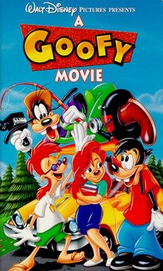 goofy movie dvd with mickey mouse and friends