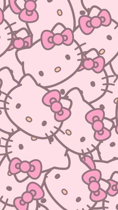 an image of hello kitty wallpaper