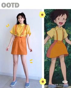 Studio Ghibli Inspired Outfits, Ghibli Inspired Outfits, Studio Ghibli Outfits, Studio Ghibli Fashion, Ghibli Outfits, Princess Inspired Outfits, Disney Bound Outfits