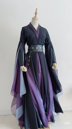 Asian Royalty Clothing, Sumeru Clothes Design, Modern Hanfu Dress, China Traditional Clothes, Chinese Style Dress, Kawaii Dress, Concept Clothing, Chinese Dress, Stylish Dresses For Girls