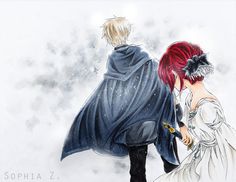 Zen X Shirayuki, Unusual Hair Colors, Beautiful Red Hair, Fanarts Anime