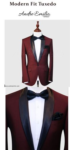 Andre Emilio presents Modern Fit Tuxedo to make your special occasion remarkable for you to stand out. The suit is perfect for the man on the move. Furthermore, it is made with motion panels in the shoulders for maximum freedom you can enjoy. Red Tuxedo, Bespoke Suit, Blood Red, Your Special, Modern Fit, The Man, Bespoke, Special Occasion, Motion