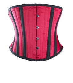 Vollers - Waist Hugger - Red Satin Waist Training Cheer Skirts