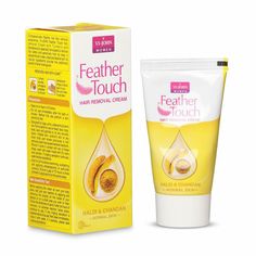 About this item Remove unwanted body hair in just 3 minutes with the 40g pack of Feather Touch Hair Removal Cream. It has a non-drip crème consistency that effectively blends with the hair to dissolve hair follicles and remove hair from the roots. Say goodbye to painful waxing sessions and razor blades by bringing home an less painful way of hair removal The lightweight tube packaging makes it suitable to carry anywhere you go! The hair removal cream is enriched with natural Saffron and honey ex Natural Hair Removal Remedies, Upper Lip Hair, Feather Touch, Underarm Hair Removal, Remove Hair, Tube Packaging, Hair Follicles, Hair Removal Cream, Body Hair Removal