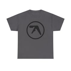 Aphex Twin Logo T-shirt Tee Merch Y2K Techno - Etsy Techwear Cotton Tops With Screen Print, Urban Style Gray T-shirt With Logo Print, Techwear Crew Neck T-shirt With Screen Print, Aphex Twin Logo, Aphex Twin, Logo T Shirt, Tshirt Logo, Favorite Outfit, Twins