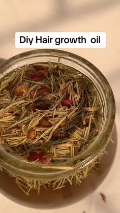 An easy Rosemary Hair growth oil recipe to start your hair growth journey this year .#naturalhairgrowthoil #rosemaryoil #rosemaryoilforhairgrowth #hairoilforhairgrowth Natural Hair Recipes, Hair Growth Journey, Hair Care Oils