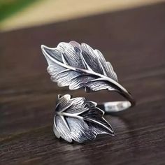 Brand New Silver Plated Size Is Adjustable Other Listings : Jewelry Accessories Leaves Coach Kate Spade Dress Jeans Free People Rings Humingbird #264 Silver Leaf Ring, Hand Accessories, Dry Creek, Stylish Rings, Bohemian Rings, Leaf Jewelry, Leaf Ring, Men's Jewelry Rings, Ring Vintage