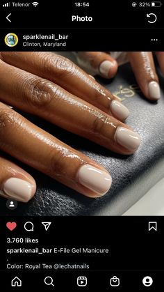 Natural Nail Shellac Designs, Drippy Nails, Neutral Nails Acrylic, Gel Manicure Colors, Natural Nails Manicure, Simple Acrylic Nails, Work Nails, Almond Acrylic Nails, Long Square Acrylic Nails