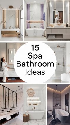 the top 15 spa bathroom ideas