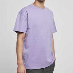 Everyday Relaxed Fit By Urban Heritage Crew Neck Tee In Lavender Size S- Xl Brand New Plain Tee Short Sleeve 8pcs. In Packaging 23pa5ad5 Casual Purple Top For Everyday, Lavender Top For Spring Streetwear, Lavender Crew Neck Basic Top, Basic Lavender Crew Neck Top, Casual Purple T-shirt For Everyday, Everyday Lavender Cotton Tops, Casual Lavender Cotton Shirt, Casual Lavender Cotton Top, Lavender Tops For Everyday Spring Wear