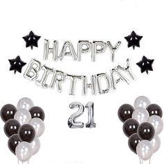 an image of happy 21st birthday balloons