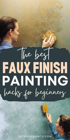 the best faux finish painting hacks for beginners