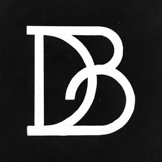 a black and white photo with the letter b in it's uppercase,