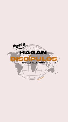 the logo for hagan discopulos en las naciones on a white background