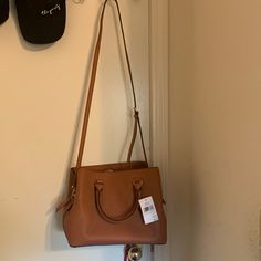 Warm Cognac Shoulder/ Crossbody Bag With Adjustable Strap. 3 Spacious Compartments. Never Used! Kate Spade Top Handle Satchel For On-the-go, Kate Spade Leather Satchel For On-the-go, Trendy Kate Spade Bag With Double Handle, Trendy Kate Spade Shoulder Bag For On-the-go, Trendy Kate Spade Shoulder Bag For Casual Use, Tan Office Bag With Adjustable Strap, Trendy Kate Spade Bag, Tan Satchel With Removable Pouch As Shoulder Bag, Trendy Kate Spade Shoulder Bag With Removable Pouch