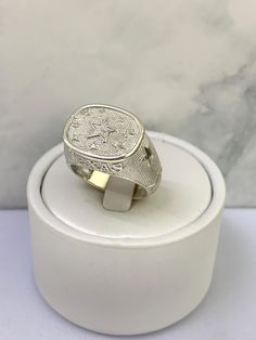 ● 925 Sterling Silver Solid Texas State Shape Ring Gift for Him and Her Men and Women Real Silver Ring ●Metal  : 925 Sterling Silver  ●Purity : 925 with authenticity stamp ●Pendant Type : Texas Ring ●Ring Size - 9 ●Condition : Brand New ●Complimentary Premium Jewelry box included ●Free Shipping within U.S.A Be sure to hit "favorite" on the right so it remains on your favorites list and/ or add to your wishlist(s). BUY GENUINE Silver JEWELRY WITH 100% CONFIDENCE  Please visit my shop below for my Formal 925 Stamped Signet Ring, Formal Fine Jewelry Signet Ring Stamped 925, Formal 925 Stamped Signet Ring In Fine Jewelry Style, Heirloom Silver Signet Ring Stamped 14k, Formal Silver Signet Ring With Hallmarks, Stamped White Gold Engraved Ring For Formal Occasions, Silver Sterling Signet Ring With Hallmarks, Sterling Silver Signet Ring With Hallmarks, Fine Jewelry White Gold Signet Ring Stamped 925