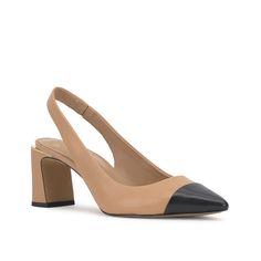 Vince Camuto-Hamden Pump The Hamden pump from Vince Camuto offers timeless elegance to your look. A pointy cap toe gives a glossy touch to the slingback pump, elevated by a matching tapered heel. Office Slingback Heels With Contrasting Heel Counter, Formal High Heel Slingback Pumps With Contrasting Heel, Office Slingback Pumps With Pointed Toe And Contrasting Heel, Classic Formal Slingback Pumps With Contrasting Heel, Classic Slingback Pumps With Contrasting Heel, Classic High Heel Slingback Pumps With Contrasting Counter, Formal Slingback Pumps With Contrasting Heel, Closed Toe Slingback Pumps For Work With Reinforced Heel, Workwear Slingback Pumps With Reinforced Heel