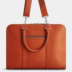 Palissy Briefcase Slim Leather Briefcase | Carl Friedrik™ Lawyer Bag, Modern Briefcase, Men Briefcase, Leather Business Bag, Leather Messenger Bags, Leather Briefcase Men, Large Clutch, Latest Bags, Briefcase For Men