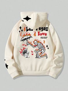 #shein #sheinoutfits #hoodie Cartoon Halloween, Halloween Letters, Skeleton Print, Shein Outfits, Printed Drawstring, Drawstring Hoodie, Men Clothing, Fashion Online Shop, Mens Clothing Styles