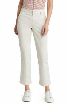 Faherty Stretch Terry Wide Leg Pants | Nordstrom Straight Five Pocket Bottoms For Workwear, Straight Pants With Patch Pockets For Work, Workwear Pants With Patch Pockets And Straight Shape, Spring Straight Bottoms With Belt Loops, Spring Bottoms With Belt Loops And Straight Shape, Straight Fit Flare Jeans With Pockets For Fall, Fall Straight Fit Flare Jeans With Pockets, Straight Fit Cropped Pants For Fall, Straight Bottoms With Patch Pockets For Work