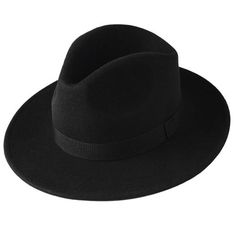 Wide Brim Vintage Australian Wool Felt Fedora Hat-Hats-Innovato Design-Black-M-Innovato Design Fedora Hat For Women, Fedora Hat Men, Wool Fedora Hat, Fedora Hat Women, Trilby Hat, Wide Brim Fedora, Wool Fedora, Felt Fedora, Western Hats