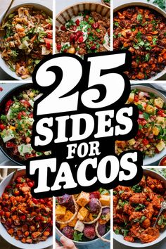 Looking for delicious side dishes to go with your tacos? We've got you covered! Whether you're planning a taco night dinner, hosting a taco party, or just want some healthy options to pair with your tacos, we have easy and flavorful sides for every occasion. From classic favorites like guacamole and Mexican street corn to fresh salads and tasty veggie options, these taco sides will take your meal to the next level. Check out our collection of easy side dishes that perfectly complement your favor