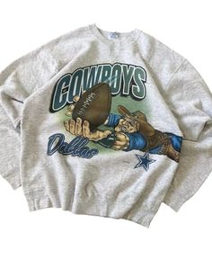 Vintage 90's Salem Sportswear 1994 NFL Dallas Cowboys Wrap Around AOP Very Rare Crewneck Sweatshirt XL  Size XL Measures 24" x 28" Great vintage shape Super soft and comfy  Rare Cowboys Piece Made in USA Any questions feel free to reach out! Vintage Dallas Cowboys, Nfl Dallas Cowboys, Dallas Cowboys, Wrap Around, Very Rare, Crewneck Sweatshirt, Vintage 90s, Dallas, Favorite Outfit